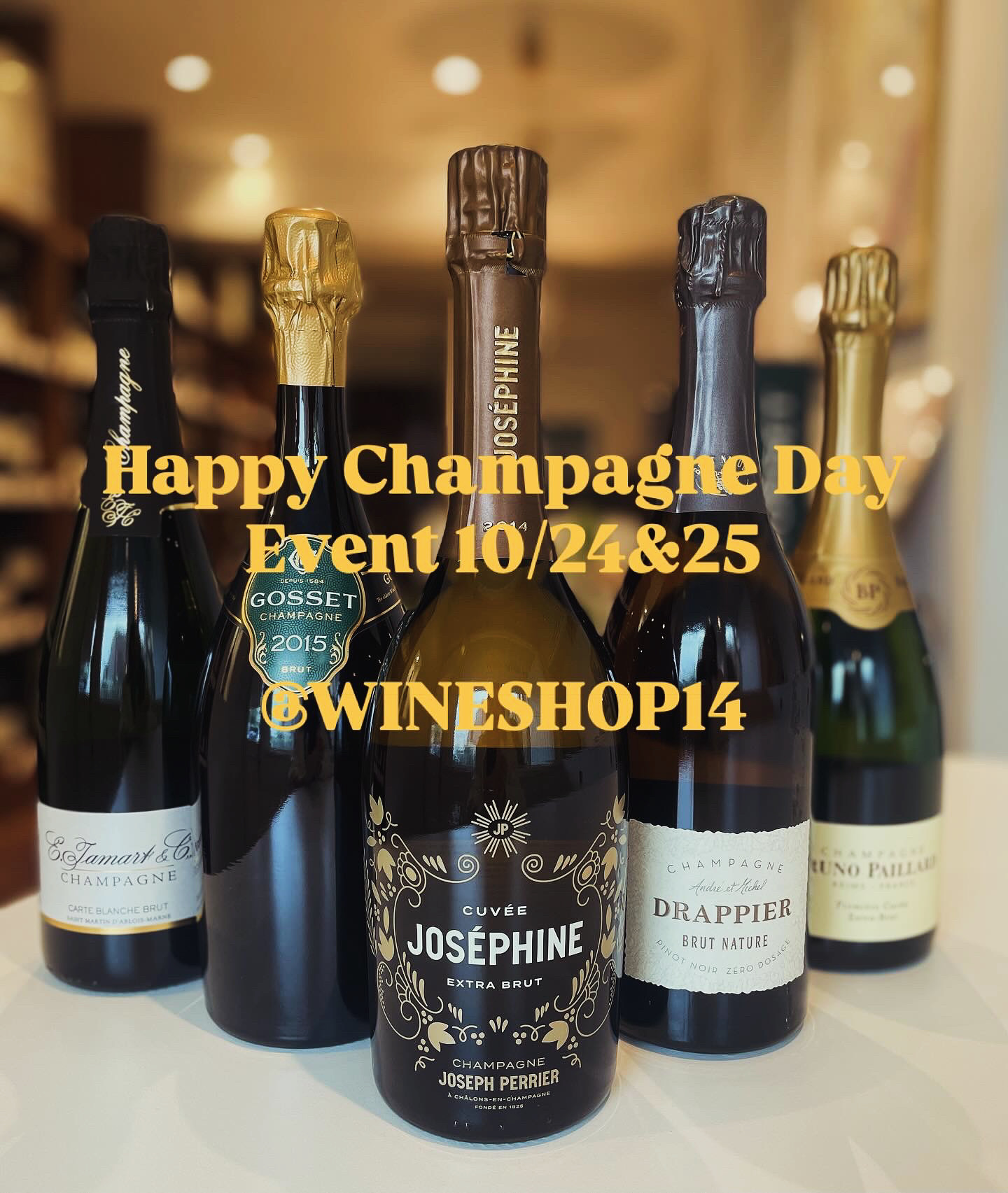 Champagne Day Event開催致します！10/24(金)＆25(土)