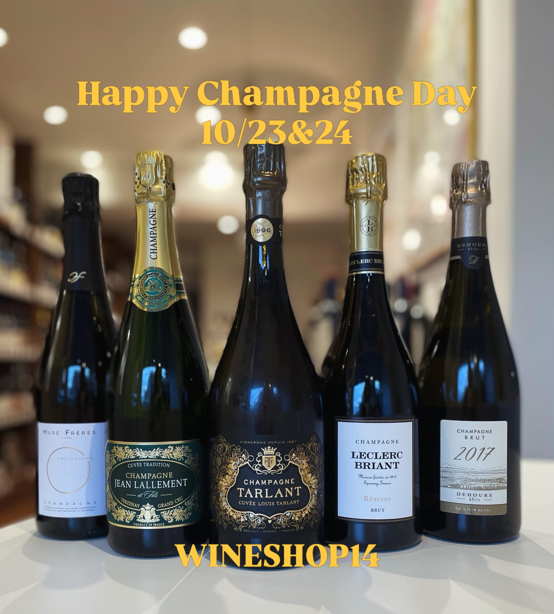 Happy Champagne Day イベント　10/23(金)&24(土)